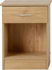 Image: 6561 - Bellingham 1 Drawer Bedside Cabinet 